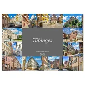 Tübingen Stadtansichten (Tischkalender 2026 DIN A5 quer), CALVENDO Monatskalender