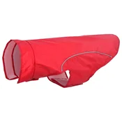 vidaXL vidaXL Pasji dežni plašč z odsevnimi trakovi poliester rdeč 2XL, (5000294597)
