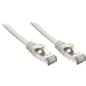 shumee Lindy 2m omrežni kabel Cat.5e F/UTP, siv, 48343