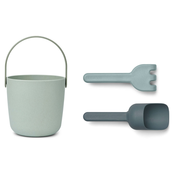 Liewood set za plažu Donny, Dusty mint multi mix