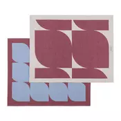 Bombažne kuhinjske krpe v kompletu 2 ks 50x63 cm Abi – noo.ma