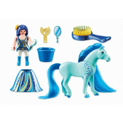 PLAYMOBIL PRINCESS LUNA WITH BLUE HORSE 6169