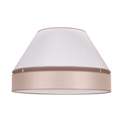 Duolla - Plafonsko svetlo AVIGNON 3xE27/15W/230V, precnik 60 cm, belo/bež