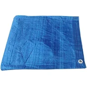shumee Modra zaščitna ponjava 2x6 m (70 g/m2)