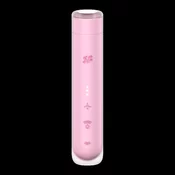 Satisfyer First Kiss vibrator z vakuumskimi valovi svetlo roza