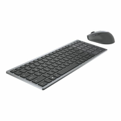 Dell Keyboard and Mouse Set - French Layout - Grey/Titanium