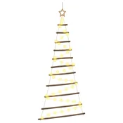 Vidaxl Visoka božična smreka 150 cm 80 LED Toplo bela