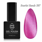 NANI Cat Eye gel lak 6 ml - Scarlet Sands