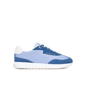 TOMMY HILFIGER Nizke superge  svetlo modra / temno modra / bela