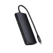 Satechi USB-C MultiPort Adapter 8K with Ethernet V3 - Midnight