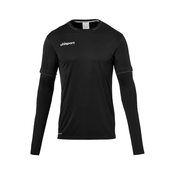 UHLSPORT Funkcionalna majica siva/črna/bela