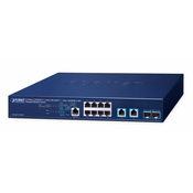 Planet MGS-6311-10T2X Layer 3 8-Port 2.5GBASE-T + 2-Port 10GBASE-T + 2-Port 10GBASE-X SFP+ Managed Ethernet Switch(Hardware-based Layer 3 RIPv1/v2, OSPFv2 dynamic routing, supports ERPS Ring)