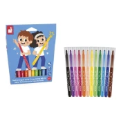 Janod Colorino Otroški flomastri 12 barv