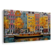 Slika jesenski kanali Amsterdama - 40x30