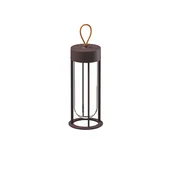 Flos Architectural FLOS In Vitro Unplugged LED luč rjave barve 2700K - Dizajn - temno rjava - Kovina