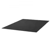 VEVOR Set vadbenih blazin 12-delni povezovalni 61x61x1 cm črna talna podloga