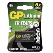 slomart Baterija litijeva gp lithium 9v l522/la522/6f22 blister 1 kom.