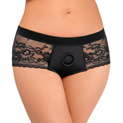 Bad Kitty Strap-On Lace Panties 2493586 Black S