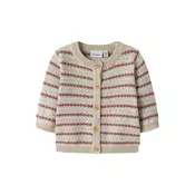 NAME IT Pletena jopa NBFFLOWS pastelno modra/pastelno zelena/malina/pastelno roza