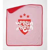 Prekrivac crvena zvezda interlok roze 80x90 ( 3131-24r )