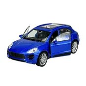 shumee WELLY PORSCHE MACAN TURBO MODRA 1:34 43673