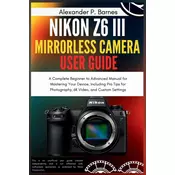 Nikon Z6 III Mirrorless Camera User Guide