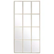 Casa Padrino luxury wall mirror vintage brass 78.5 x H. 215.5 cm - Rectangular living room mirror - Bedroom mirror - Wardrobe mirror - Luxury furniture - Luxury furnishings