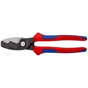 KNIPEX Makaze za kablove sa dvostrukom oštricom 200mm 95 12 200 crvene
