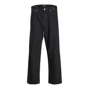 JACK & JONES Kavbojke JJIALEX JJORIGINAL črna