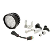 Kramp LA10551 okrogla LED delovna svetilka 40W 4000lm 10–30V z vtičem DT/H9/H11
