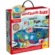 Montesori Edukativna kutija Fish Fun Lisciani 98354