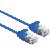 Secomp Roline UTP Data Centar PatchCord Cat6A, Slim, LSOH, plava 1.5m