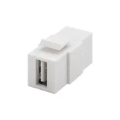 Goobay Keystone USB 2.0 modul - USB-A vtičnica - USB-A vtičnica 79909