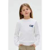Otroški bombažen pulover Calvin Klein Jeans