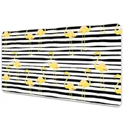 Decormat Namizna podloga Golden flamingos 120x60 cm