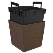 ProGarden Lonec z ovitkom, 24 cm, rjav