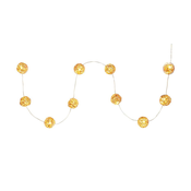 LED Okrasna veriga 10xLED/2xAA topla bela