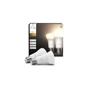 Komplet 2x zatemnljivih LED žarnic Philips Hue WHITE E27/9,5W/230V 2700K