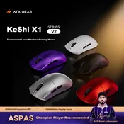 ATK LieKong Bežicni miš, 8K, USB, Beli