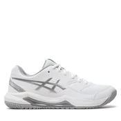 ASICS Športni čevelj Dedicate 8  srebrno-siva / bela