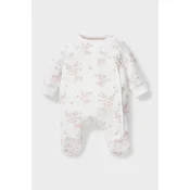 C&A Pidžama za bebe sa printom, Belo-roze