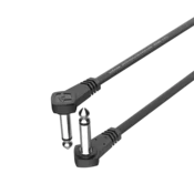 shumee Instrumentni kabel, kotni vtič 6,3 mm 30 cm, Roxtone FPJJ100L0003