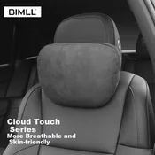 Bimll Set jastuka za vrat i leda za auto sedište B, Crni