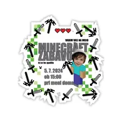 Personal Personalizirana vabila 6 kosov - Minecraft