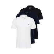 Abercrombie & Fitch Majica, modra, črna, bela