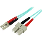 StarTech.com A50FBLCSC1 InfiniBand i kabel od optickih vlakana 1 m LC SC Tirkizno