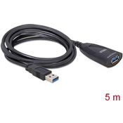 Delock USB3 Verlängerungskabel 5.0m
