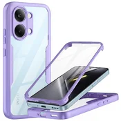 Hibridni Full body ovitek Techsuit ColorVerse 360 za Xiaomi Poco X8 Pro Max - purple