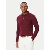 Tommy Hilfiger Polo majica 1985 MW0MW20182 Bordo rdeča Regular Fit