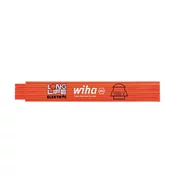 Wiha 42068 VDE izolovani sklopivi metar LongLife®, 2 m metricki, 10 segmenata, narandžasta